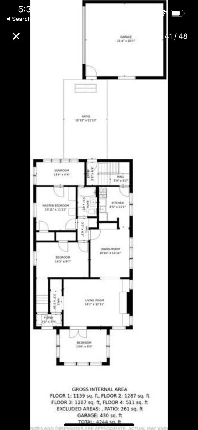 Layout - 2301 Harriet Ave