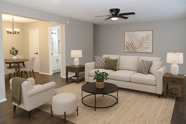 Spacious Living Room - Park Ridge Community