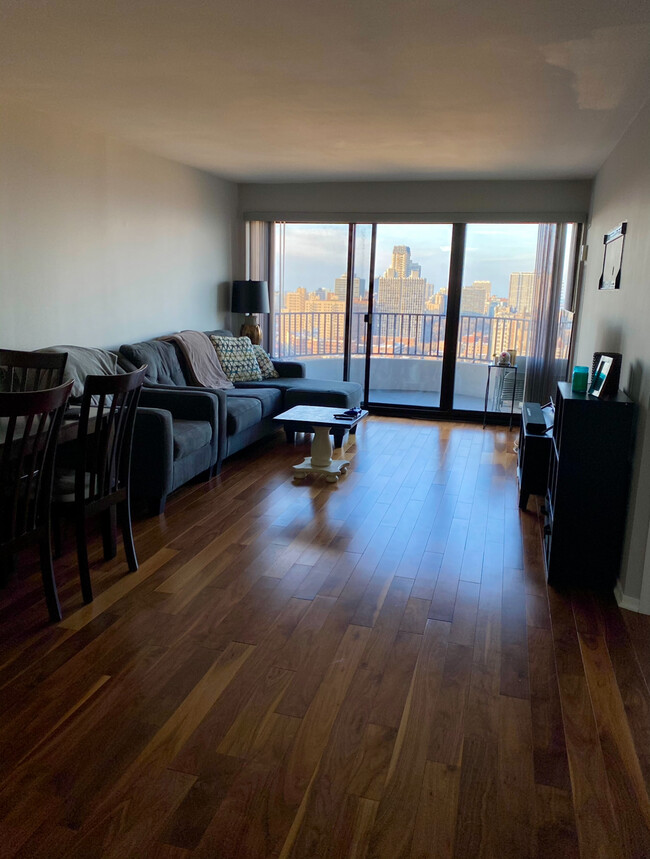 Living room with spectacular view. - 2020 N Lincoln Park W