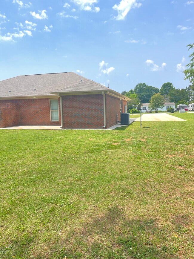 back yard view - 127 Hedge Ln