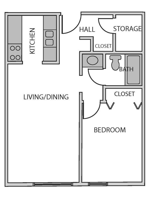 1HAB/1BA - Mansface Terrace