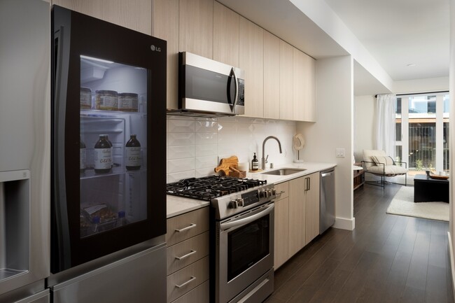 Residencias en West Edge Kitchen - Residences at West Edge