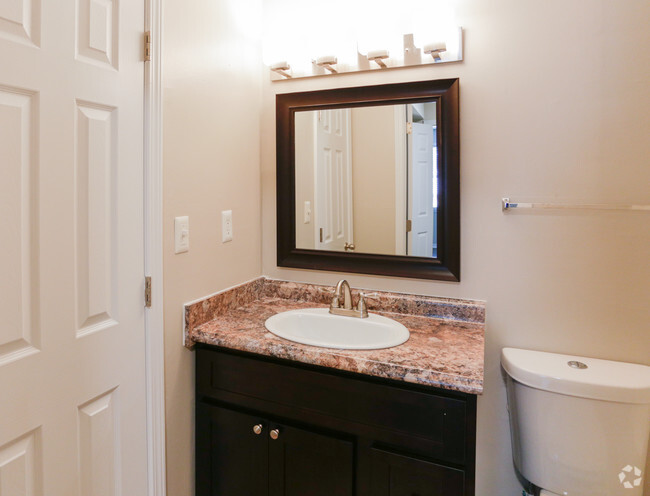 2BR,1.5BA-950SF - Bathroom - Sutters Mill Apartments