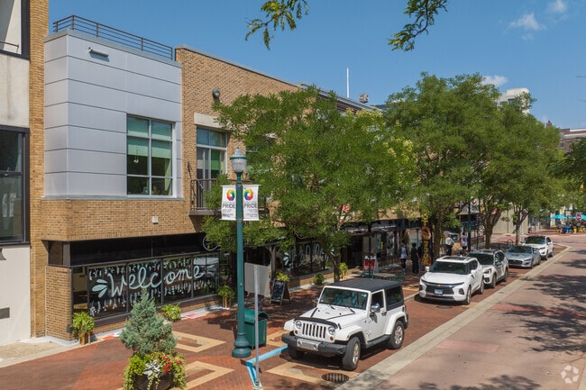 Peregrine Plaza Exterior - Kalamazoo Mall - Peregrine Plaza