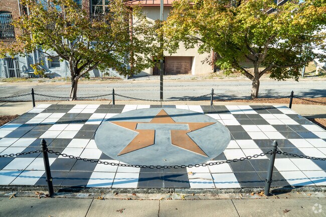 Enjoy some Nascar history at Talladega Texaco Walk of Fame.
