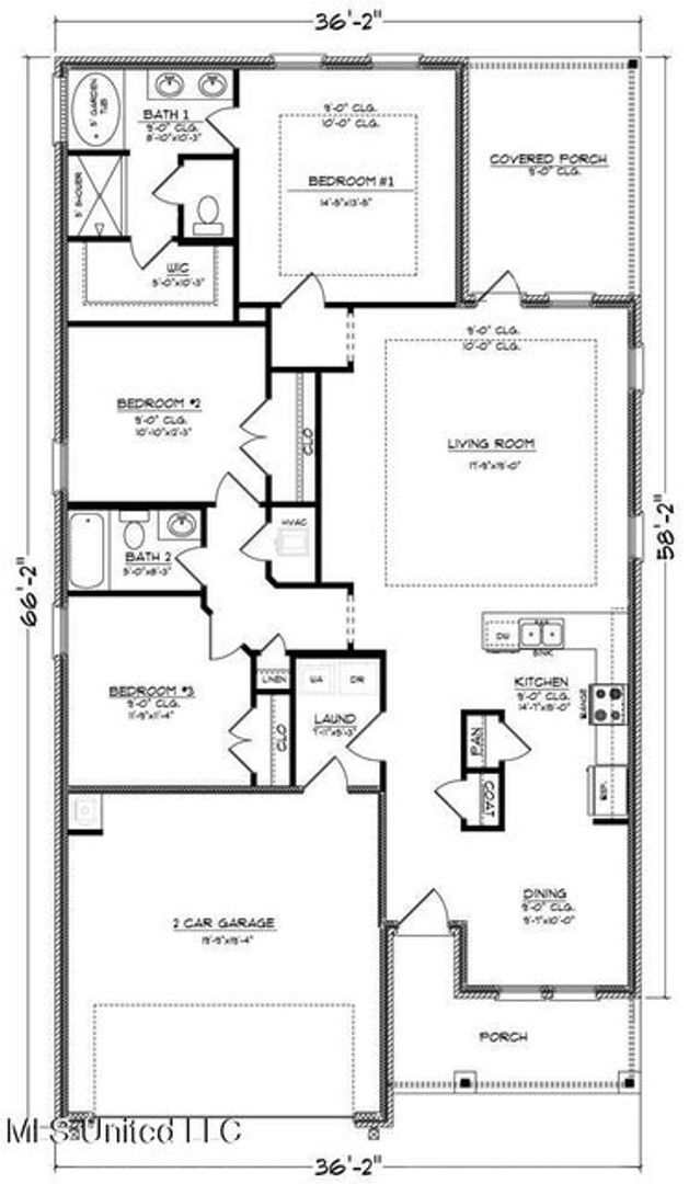 Foto del edificio - 3 BD 2 BA Home located in the Ocean Springs School District
