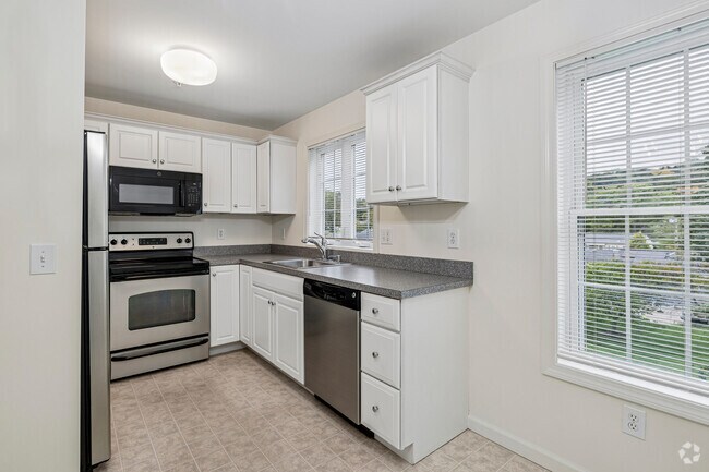 1 dormitorio, 1,5 baños - 714 pies cuadrados - Cocina - Orchard Place