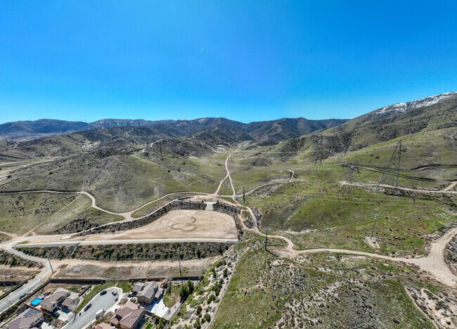 Photo of trails leading up the mountain