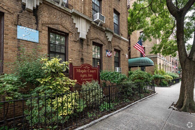 Building Entrance - Maple Court Apartments