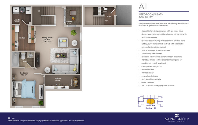 Arlington Club Apartments - 1533 Baldwin Ct Wheeling, IL 