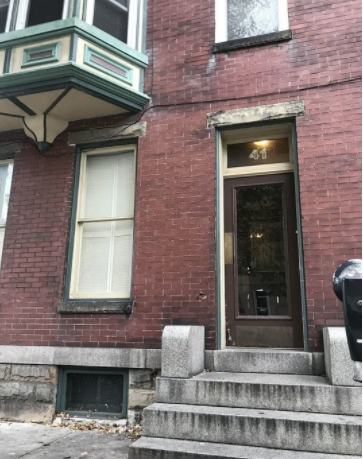 Secured entrance to Building - 41 E Franklin St