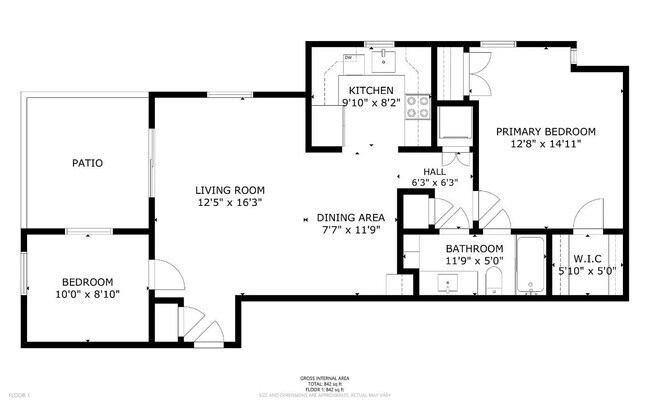 floor plan - 732 Applause Pl