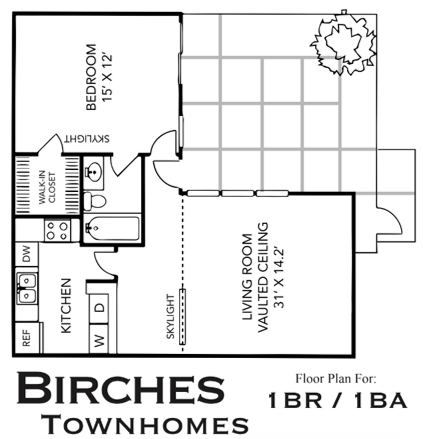 Floorplan - BIRCHES TOWNHOMES