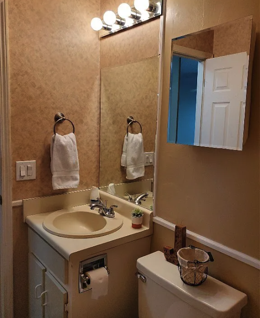 First Floor Bathroom + Laundry Room - 146 Woodfield Pl