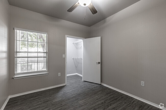 2BR, 1BA - 934SF - Bedroom - The Calvin