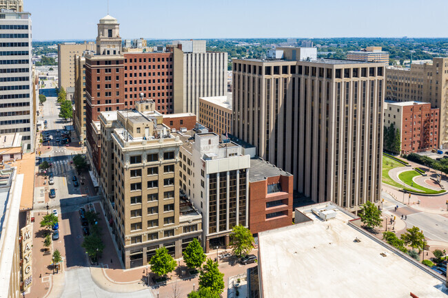 Aerial Photo - Oil Capital Building