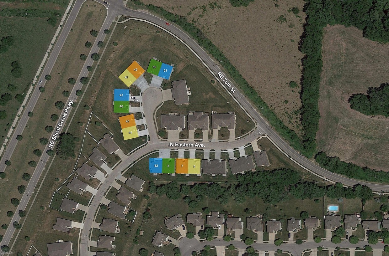 Aerial Photo - Villas of Northbrook