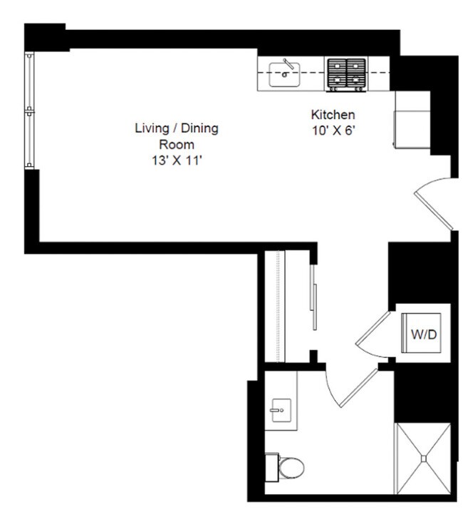 Building Photo - Spacious Lofted Studio in the heart of Riv...