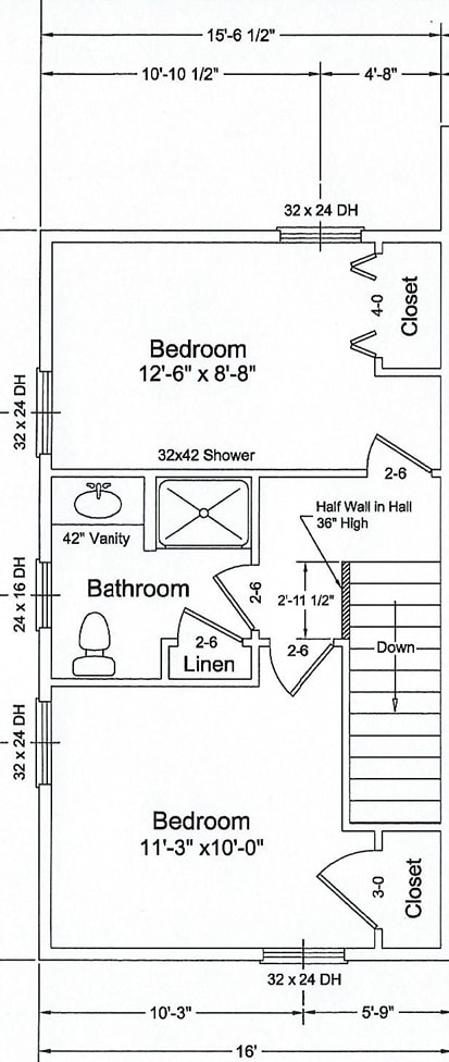 Floorplan - 215 Saco Ave