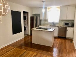 Kitchen view form dining area - 716 Fatherland St