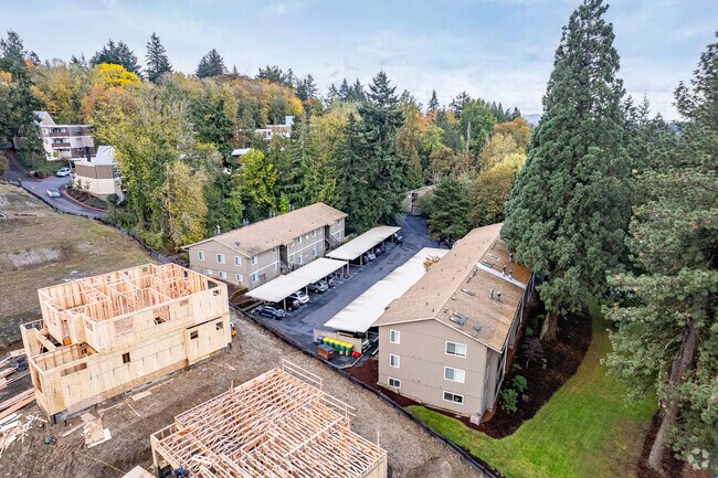 Aerial Photo - Westwood Apartments