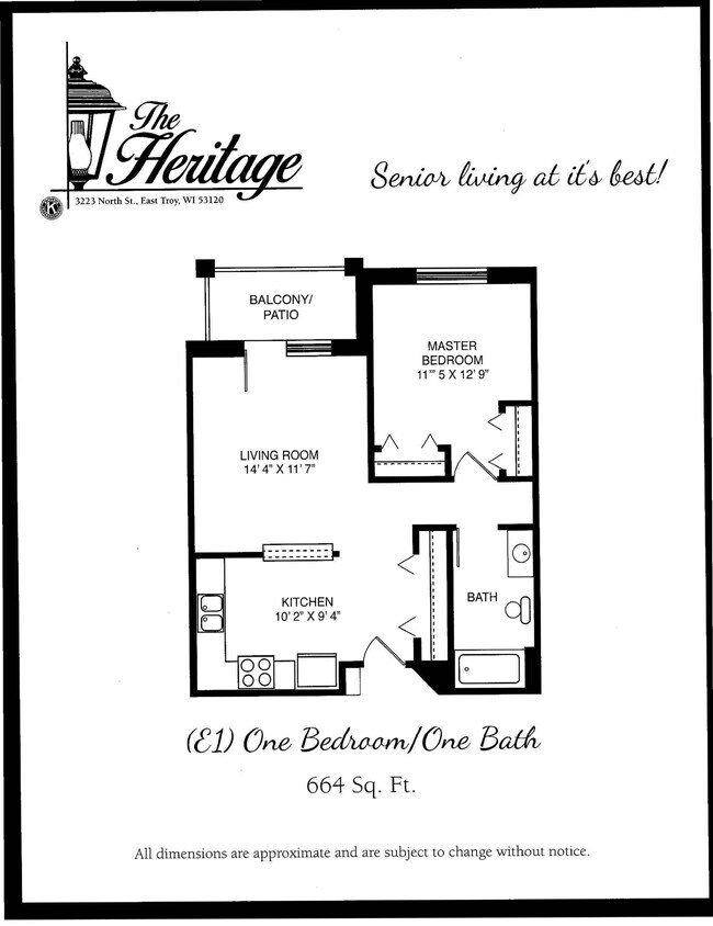 Plano de planta - Kiwanis Heritage Inc