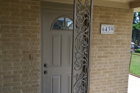 6439 Music, front door - 6439 Music St