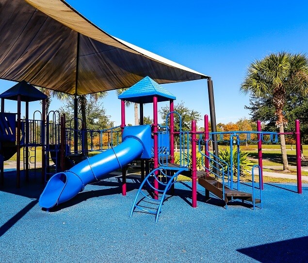 The playground at South Econ Recreation Park