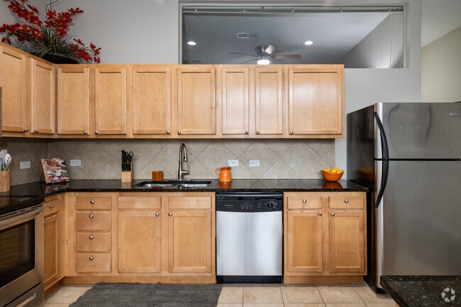 2BR, 2BA - 1,045-1,565SF - Kitchen - The Residences at 668