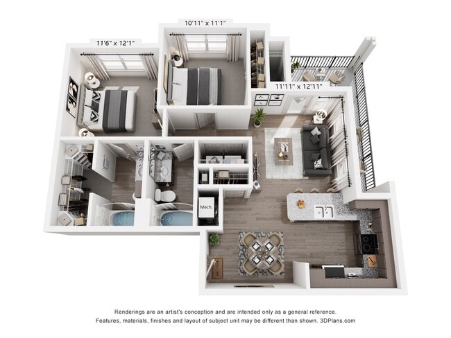Floorplan - The Grand at Oak Grove