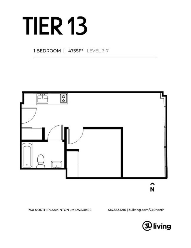 Interior Photo - 740 North by 3L Living