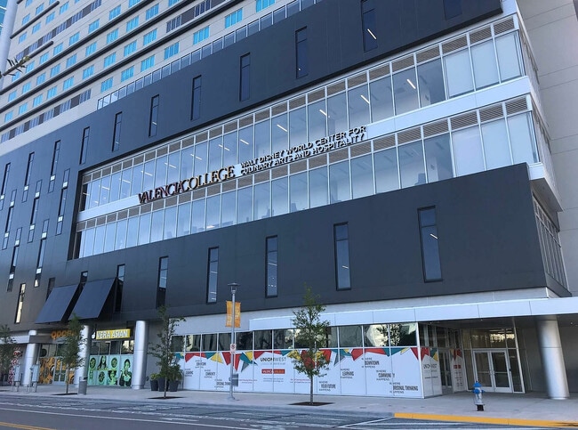 UW outdoor close up - UnionWest Apartments