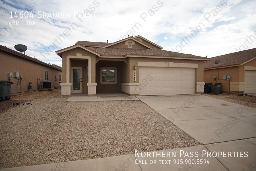Beautiful 4 Bedroom w/ Refrigerated AC! House for Rent in El Paso, TX