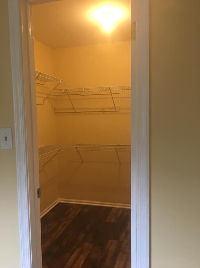 master bedroom walk-in closet - 205 Yorktown Blvd