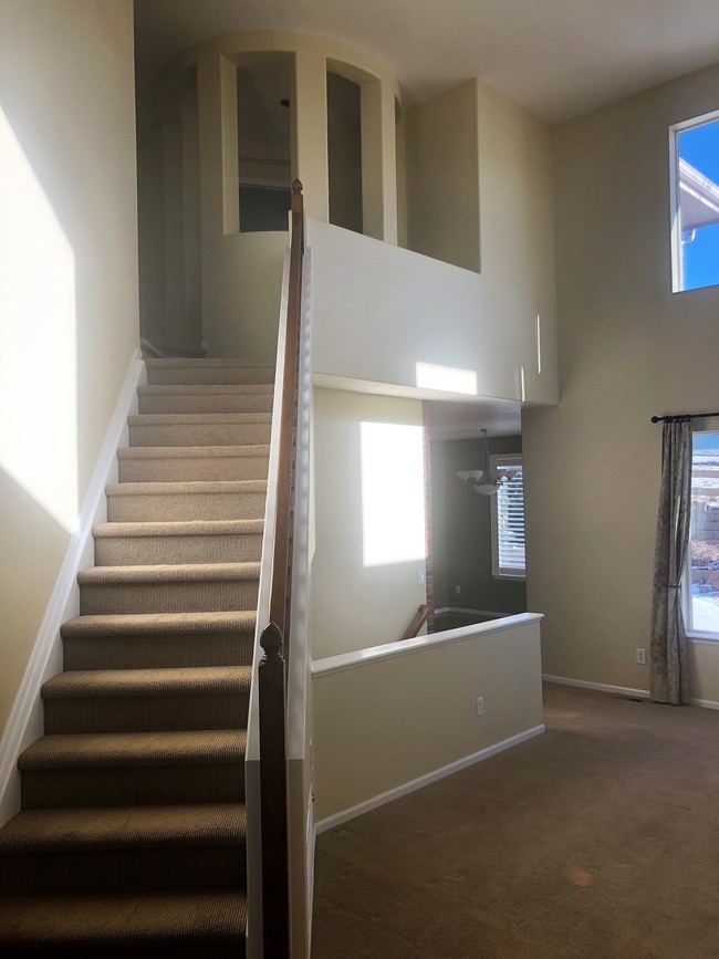 Living Room/Stairs - 11105 Woodhurst Cir