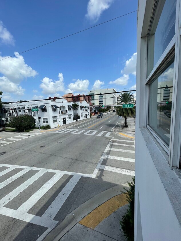 View from the apartment - 337 NW 12th Ave