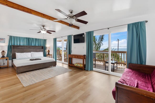 Estudio del apartamento 3 - Shark's Cove Ocean View Units near Pipeline