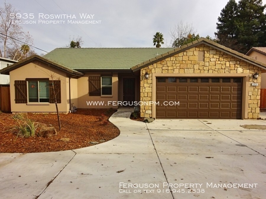 Brand New Four Bedroom Home in Carmichael House Rental in Carmichael