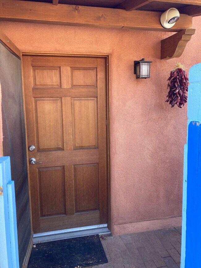 Secure Entrance with Screen Door for Cross Ventilation - 1300 Escalante St