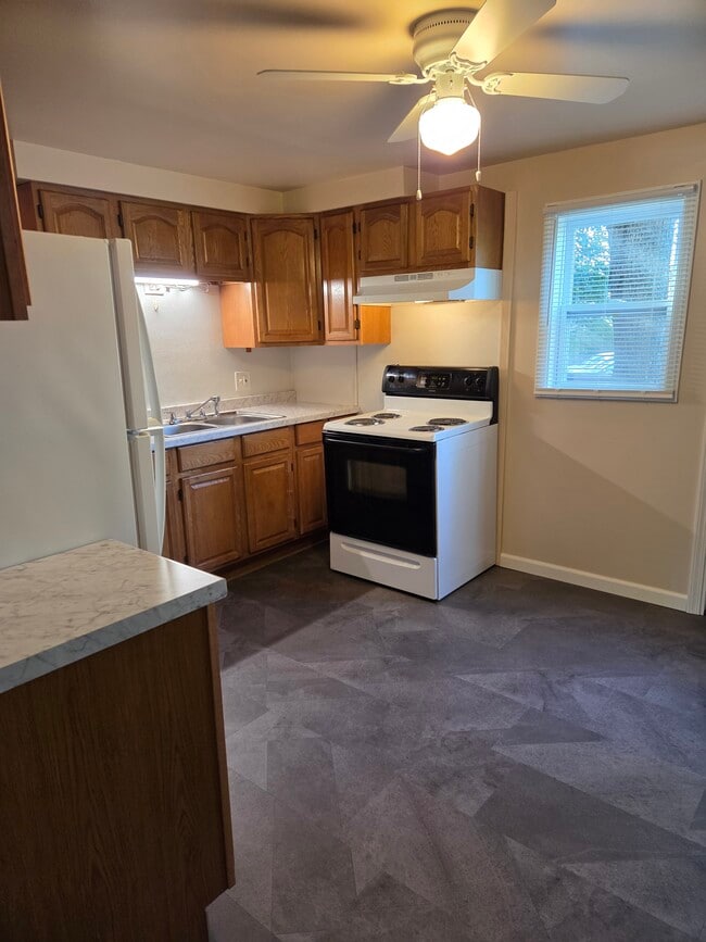All electric kitchen. This home is all electric. - 102 Stonecrest