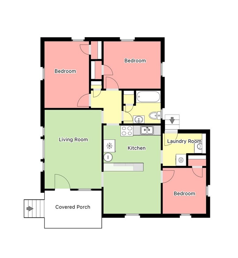 Foto del edificio - 3-Bedroom Home w/Large Yard in Minor Neigh...