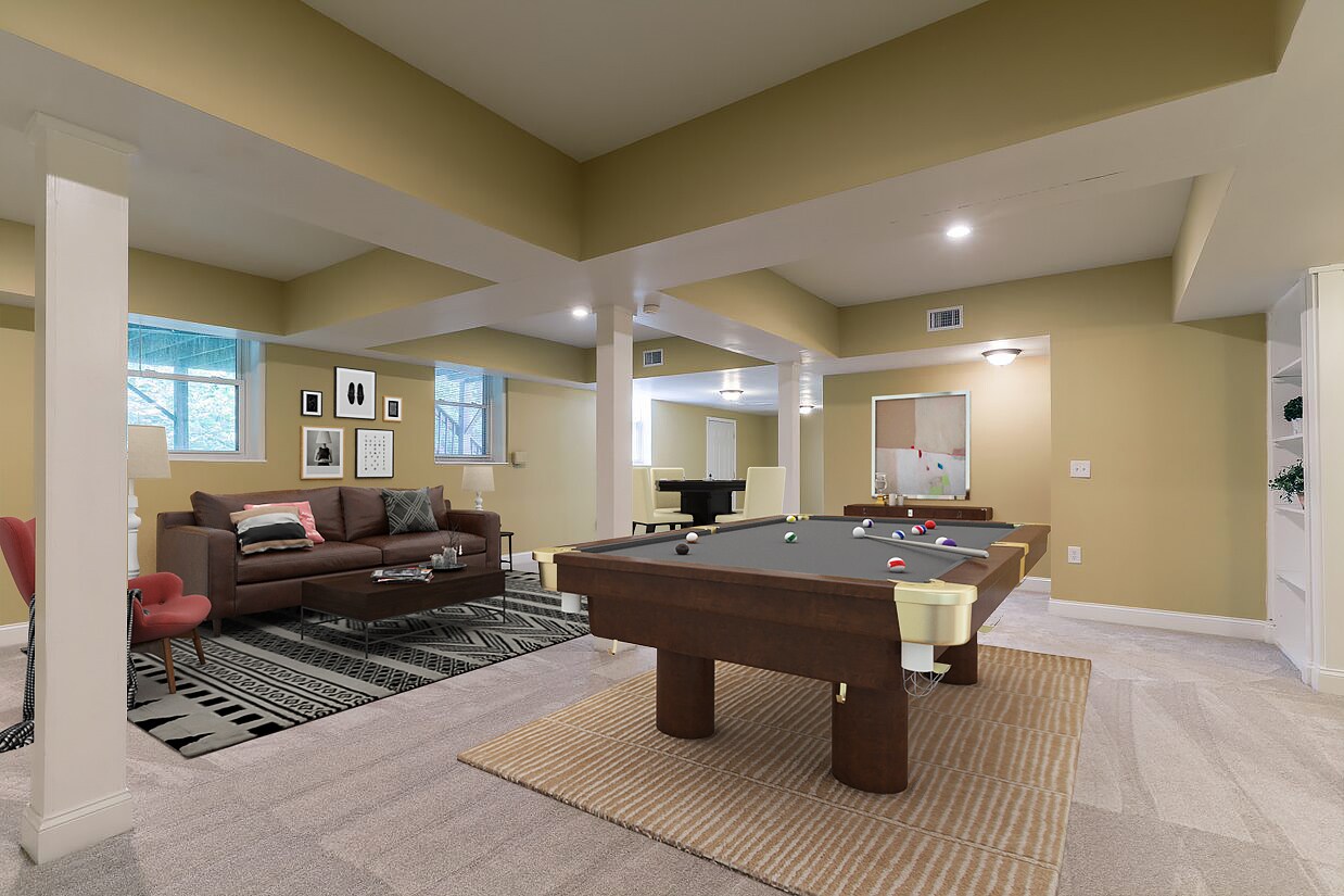 Fully Finished Basement (staged) - 2190 Cedarbrook Ct SE