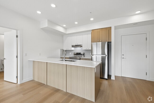 2BD, 2BA - 660SF - Kitchen - Luma