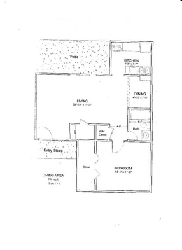 1HAB/1BA - Ashley Square Apartments