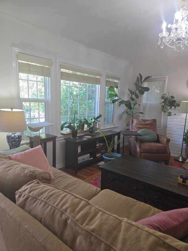 Living Room lots of light - 430 S Oakhurst Dr