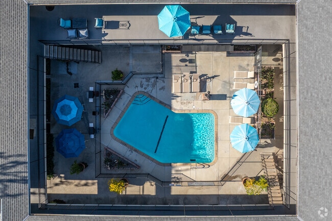 Aerial - Richelieu Apartments