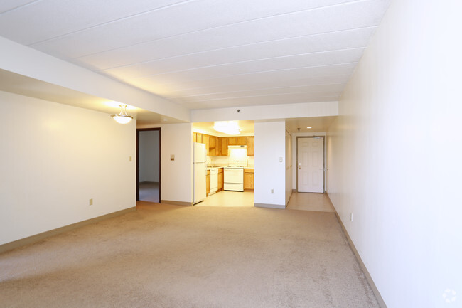 2BR-Living Room - Highland Plaza Apartments