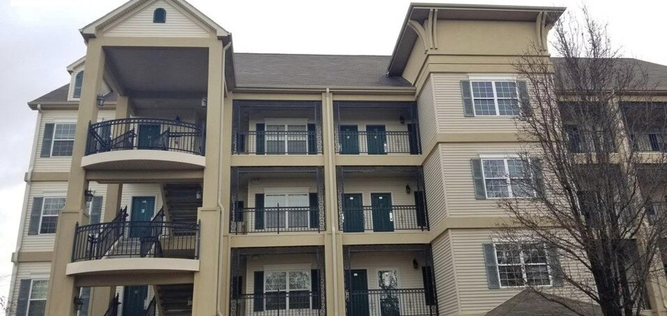 Unit is top floor, end unit on left - 3830 Green Mountain Dr