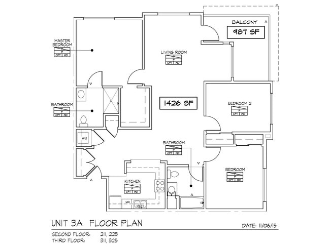 Plano de planta - Park Plaza