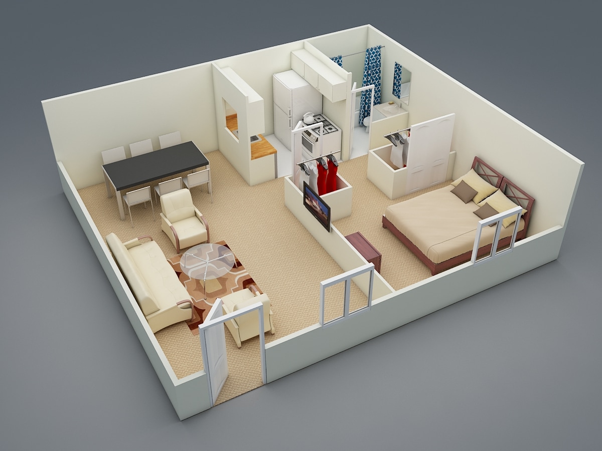 Manor Park Apartments – One Bedroom Junior